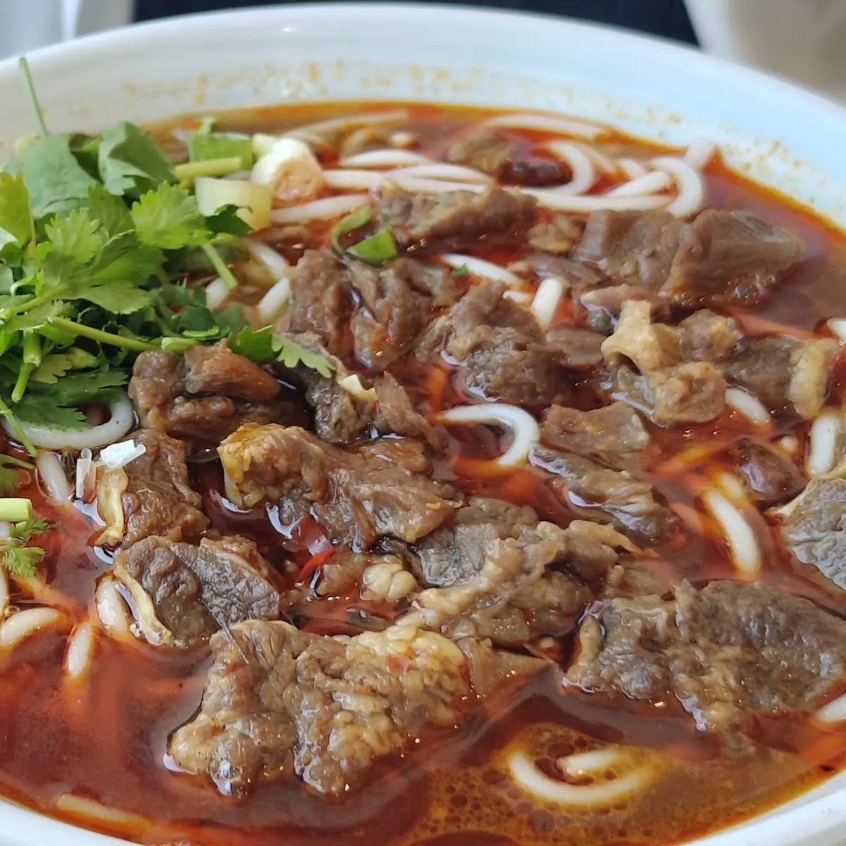 肉酱米线 meat lover rice noodle